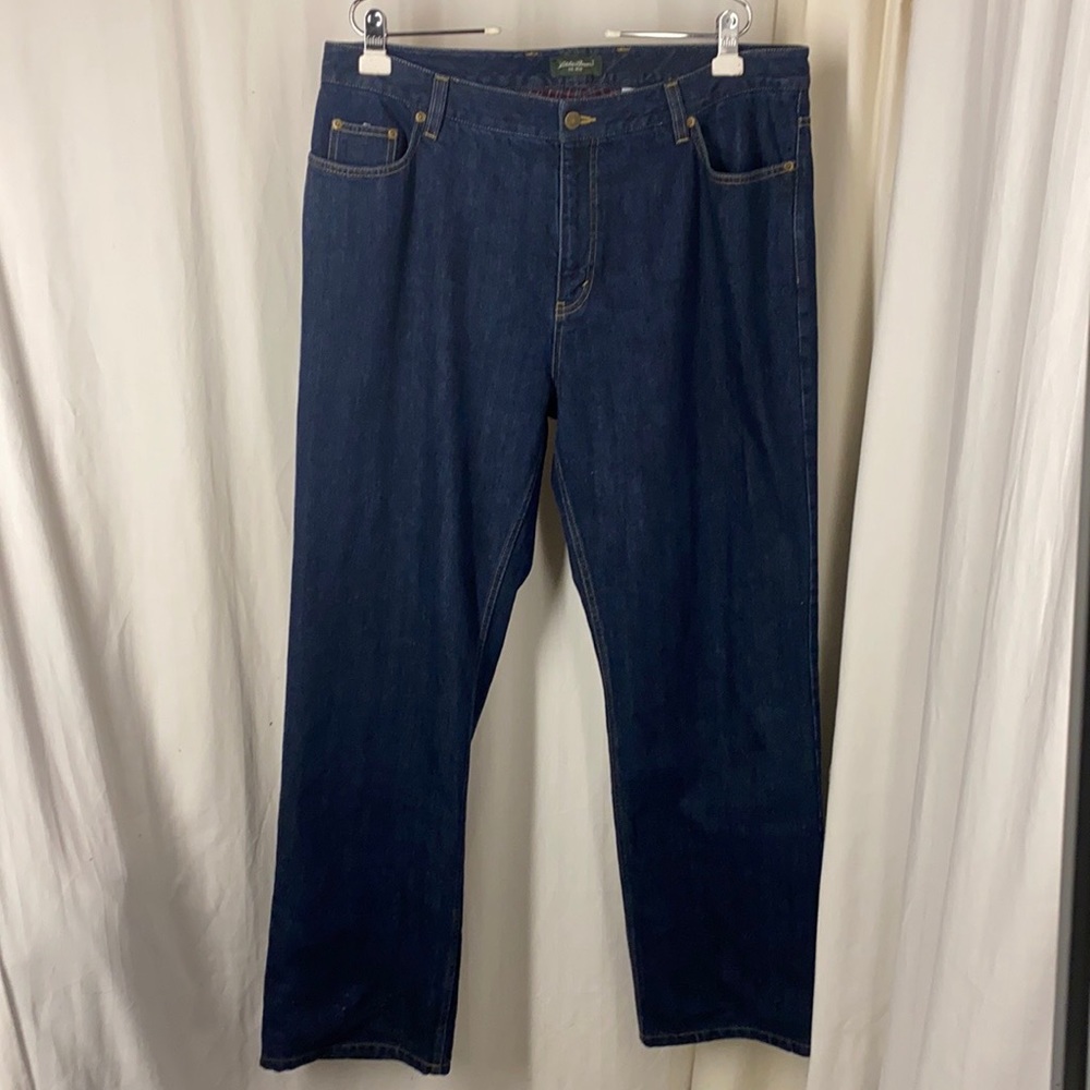 NEW EDDIE BAUER 18 Natural Fit FLANNEL LINED Jeans